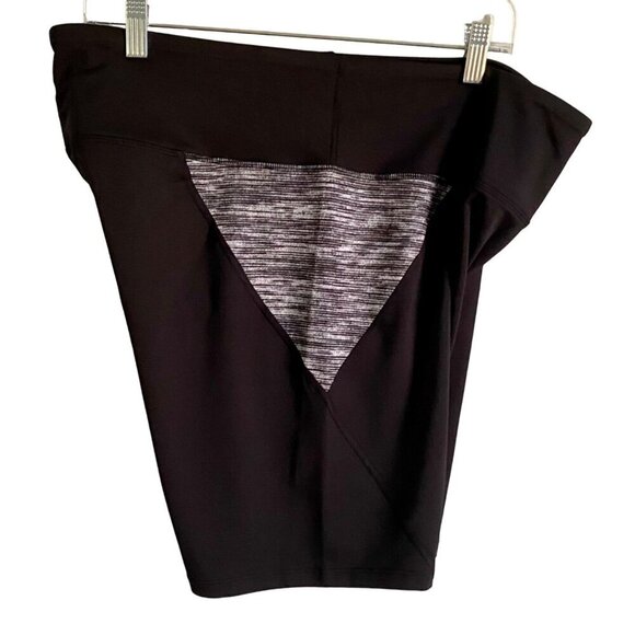 Golden Union Black Gray Activewear Workout Shorts Women's Size 1X NEW - Picture 4 of 6
